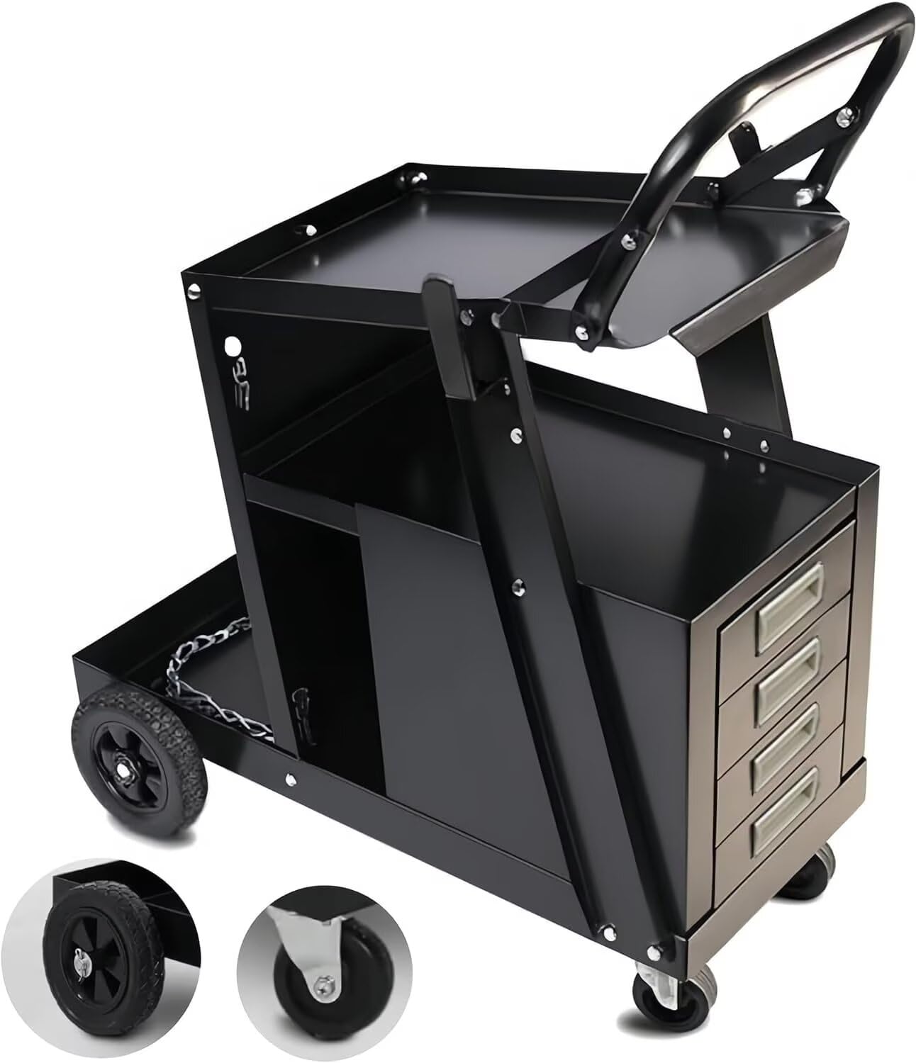 Amazon.co.jp: TUIYIDUO ウェルダーカート 溶接カート 溶接作業台 大